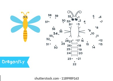 Connect the dots to draw and color it. Animal vector