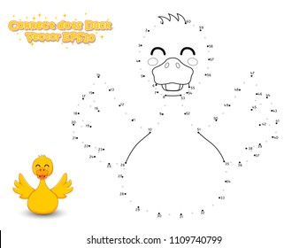 2,243 Dot To Dot Duck Images, Stock Photos &amp; Vectors | Shutterstock