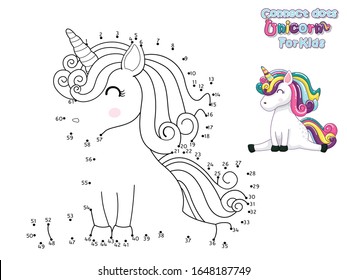 Unicorn Dot To Dot High Res Stock Images Shutterstock