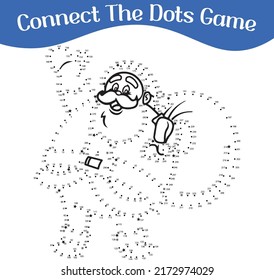 
connect the dots, draw game, kids puzzle work sheet,  Christmas puzzle,