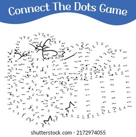 
connect the dots, draw game, kids puzzle work sheet,  Christmas puzzle,