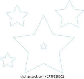 Star Dot Dot Educational Game Kids Stock Vector (Royalty Free) 590603495