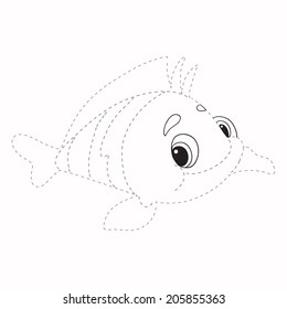 Connect the dots (fish)