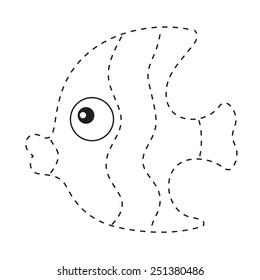 Connect the dots (fish)