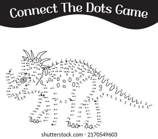 connect the dots Numbers game, education dot to dot game for kids