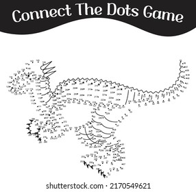 connect the dots Numbers game, education dot to dot game for kids