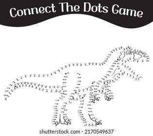 connect the dots Numbers game, education dot to dot game for kids