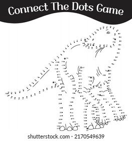 connect the dots Numbers game, education dot to dot game for kids