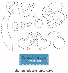 Connect the dots (pirate set)