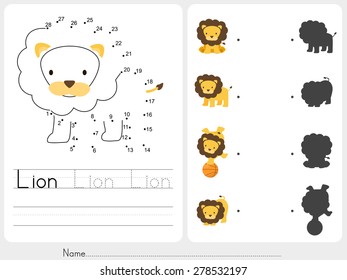 Connect Dots - Worksheet For Education