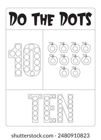 Connect dots worksheets feature key skills like counting the dots, joining the dots and forming different shapes and letters.
