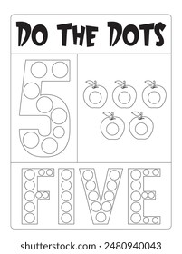 Connect dots worksheets feature key skills like counting the dots, joining the dots and forming different shapes and letters.