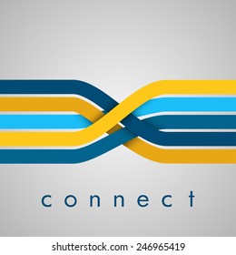 Connect | EPS10 Vector
