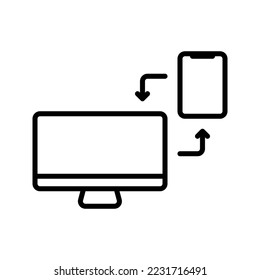 Connect icon. sign for mobile concept and web design. vector illustration