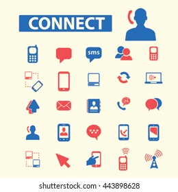 connect icons