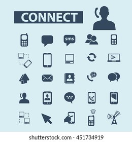 connect icons
