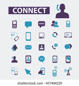 connect icons