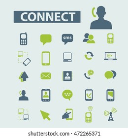 connect icons