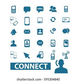connect icons
