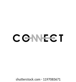 Connect Logo Design.
