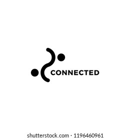 Connect Logo Design Concept.