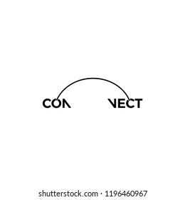 Connect Logo Design Concept.