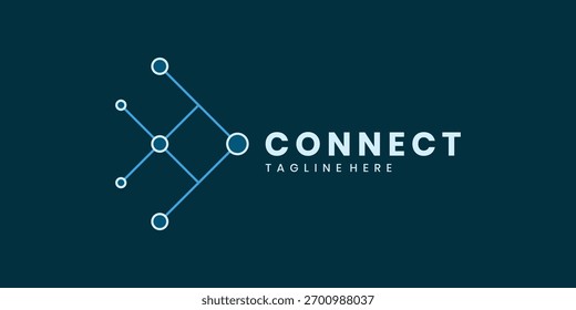 Conectar design de logotipo com pontos