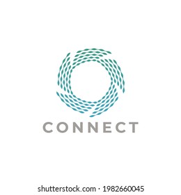 connect logo design, link logo design