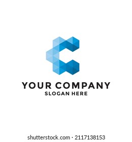 Connect Logo Design Template Download