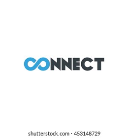 Connect Logo Design Template Elements