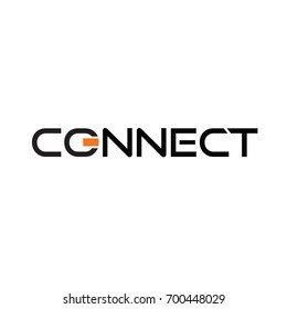 Connect Logo Design Template Vector Stock Vector (Royalty Free ...
