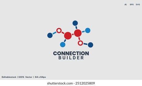 Connect Logo Design Template Idea