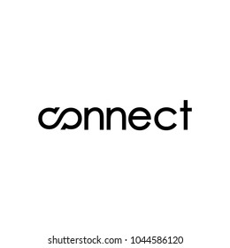 Connect Logo Design Template Innovation Connect Stock Vector (Royalty ...