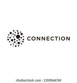 Connect Logo Design Template. Technology Logo.