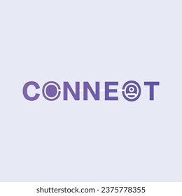 Connect Logo design Vector Template