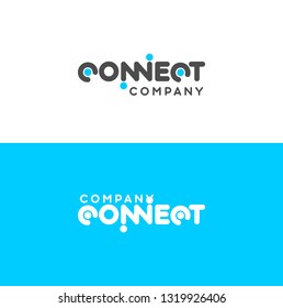 connect logo template
