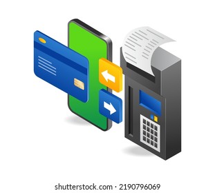 Connect payment transactions with smartphone