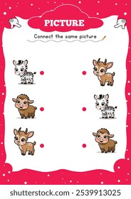 Connect the Picture" is a fun, educational activity where kids link numbered or lettered dots to form a complete image. It builds hand-eye coordination, counting, and attention to detail