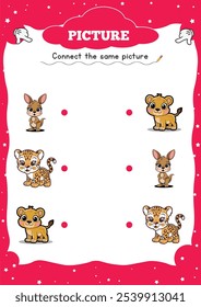 Connect the Picture" is a fun, educational activity where kids link numbered or lettered dots to form a complete image. It builds hand-eye coordination, counting, and attention to detail