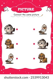 Connect the Picture" is a fun, educational activity where kids link numbered or lettered dots to form a complete image. It builds hand-eye coordination, counting, and attention to detail