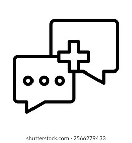 Connect Plus Icon Element For Design