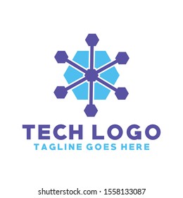 Connect Tech Logo Design Inspiration For Business And Company