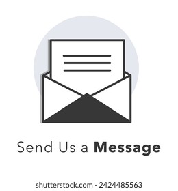 Connect with Us Instantly through Messaging. Send a message, messaging services, contact us via message, quick chat, instant messaging, online communication.