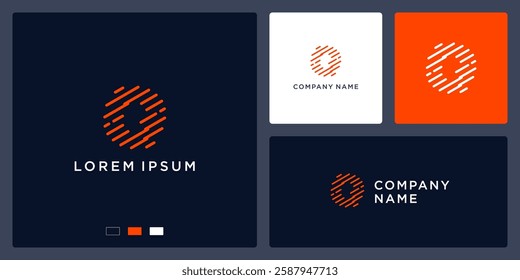 Connect world logo design template