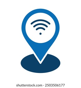 Connect Zone icon line vector illustration