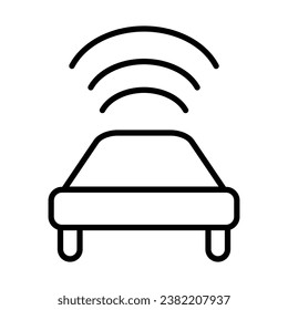 Connected Car icon design for personal commercial use