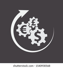 Connected Gears and Money Sigh