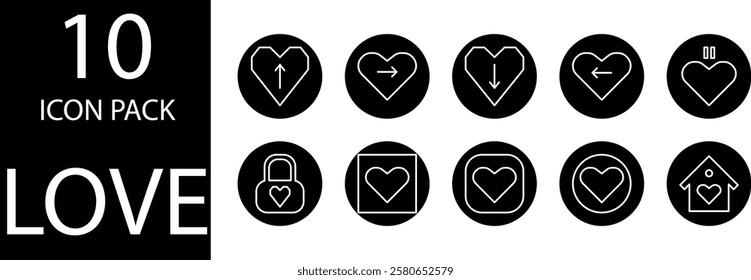 Connected hearts icon design, symbolizing unity and close relationships.
