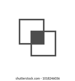 connected layers icon. Elements of web icon. Premium quality graphic design icon. Signs and symbols collection icon for websites, web design, mobile app on white background