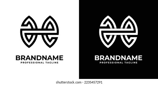 Connected Letter AE Monogram Logo, suitable for any business related with AE or EA initials.